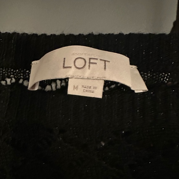 Loft sweater, stripped, semi sheer - Picture 2 of 4